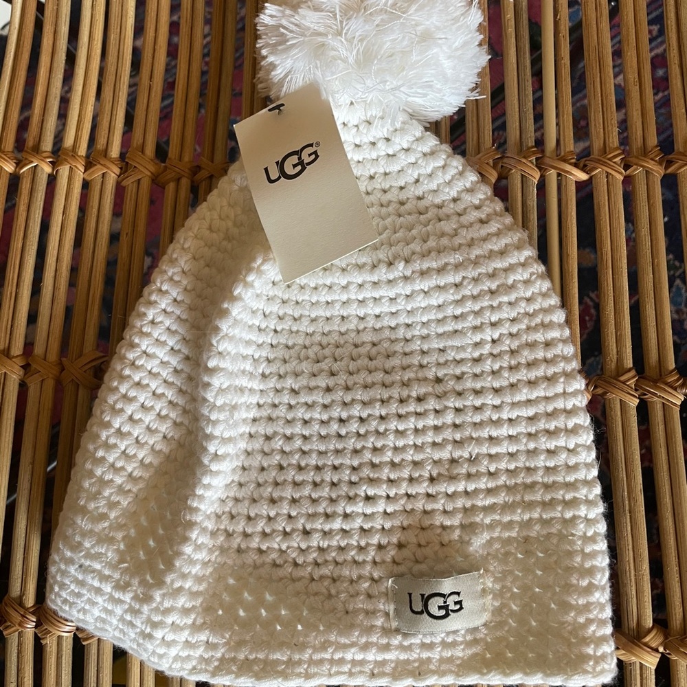 Ugg winter crochet beanie
